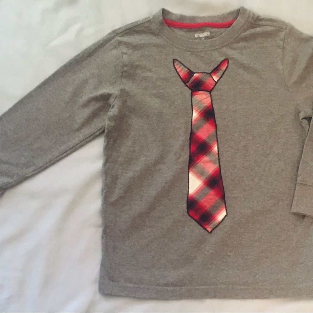 Gymboree Long Sleeve Tie Shirt